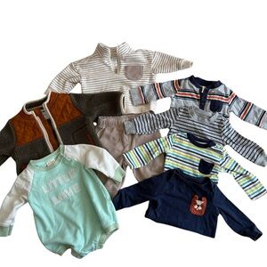 Baby Boy Clothing Bundle 3-6 Months